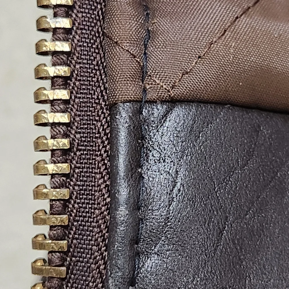 VTG Late ’70s Schott I.S. 674.M.S Heavyweight Leather Flight Jacket  Size 44 - Picture 9 of 16